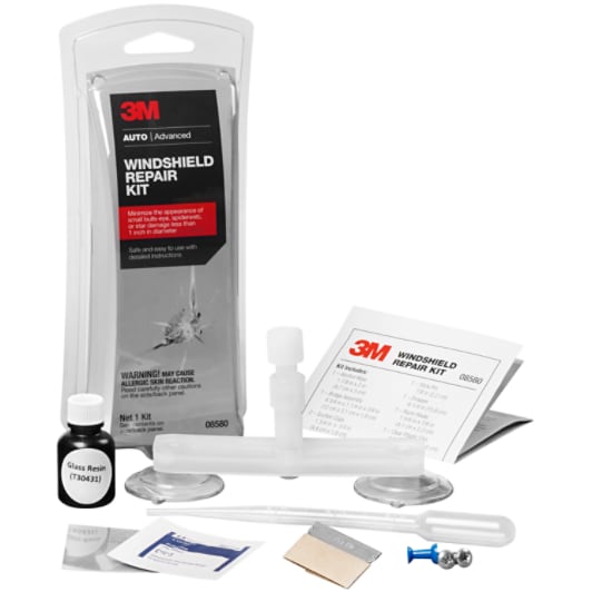 Windshield Repair Kit | Cracked Glass Repair Kit | Windshield Scratch  Remover | Window Screen Repair Kit | Windshield Chip Repair Kit |  Windshield