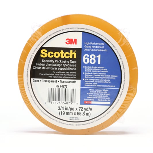 Scotch® Light Duty Packaging Tape 600 High Clarity