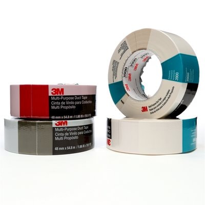 3M 3900 Duct Tape, 48 mm by 54.8 M, Silver