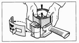 Dispenser per nastri da imballaggio Scotch® H183, 76 mm