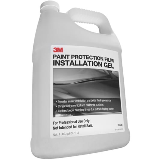 3M™ Paint Protection Film Installation Gel helps installation technicians achieve professional quality results that produce highly satisfied customers.