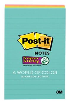 Post-It(R) Super Sticky Notes 4621-4SSMIA