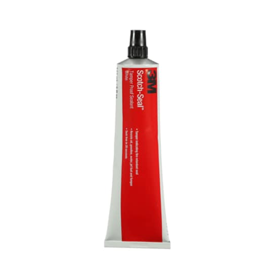 An upright tube of 3M™ Scotch-Weld™ Tamper Proof Sealant EC-1252