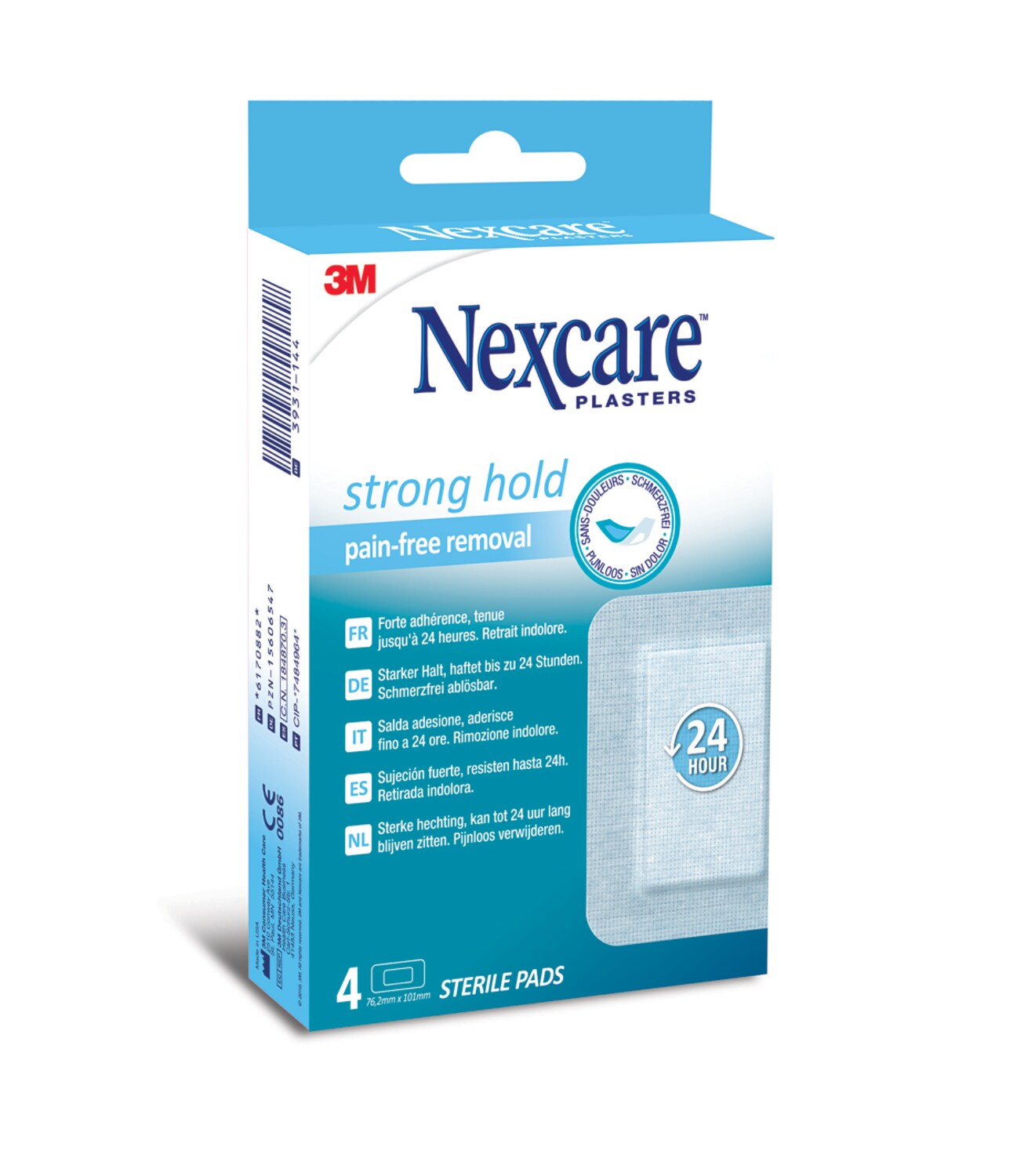 Plåster Strong Hold Sterile Pads
