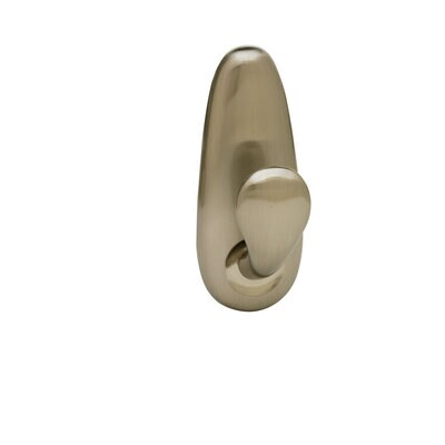 Command Large Forever Classic Brushed Nickel Metal Hook