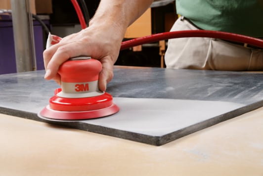 Orbital deals sander metal