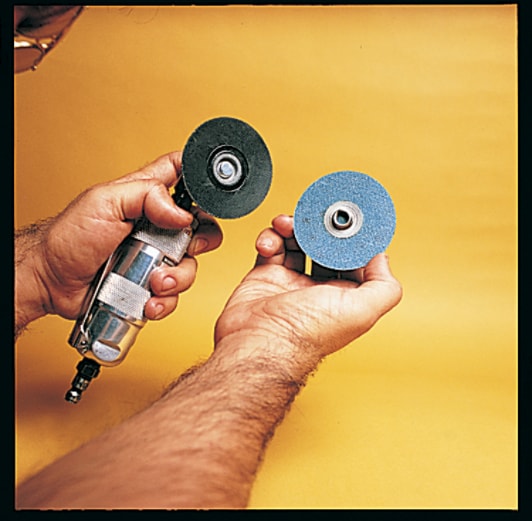 The Standard Abrasives Felt Polishing Disc helps seal the job by delivering a final polish. It's great for polishing a variety of metals like aluminum, stainless steel, brass and chrome.