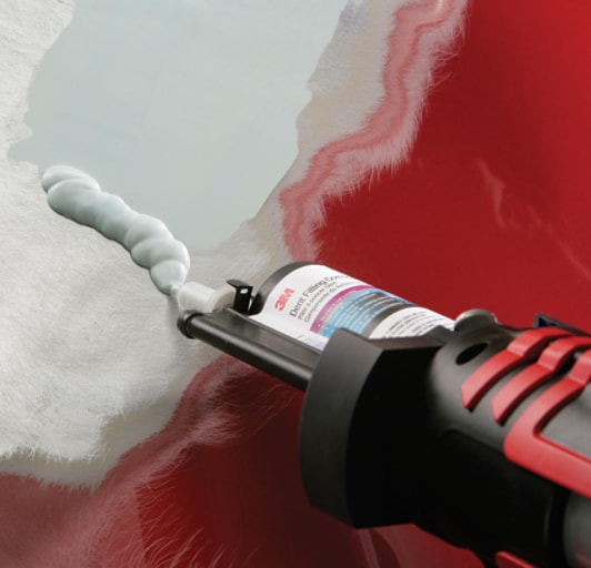 3M™ Reinforced Filler for DMS contains milled fiberglass and is packaged in a dual cartridge system.