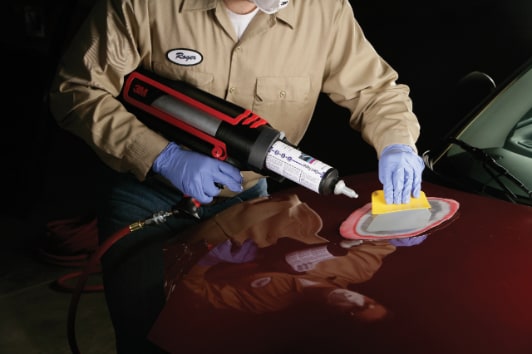 How to Use the 3M Dynamic Mixing System body filler gun for auto body  repair « Auto Maintenance & Repairs :: WonderHowTo