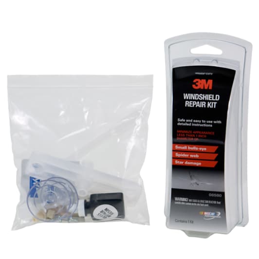 3M™ Windshield Repair Kit makes filling chips in glass an easy job.