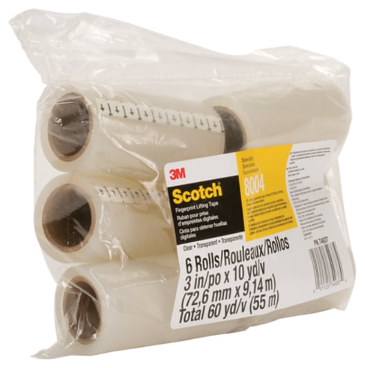 Scotch® Fingerprint Lifting Tape 8004