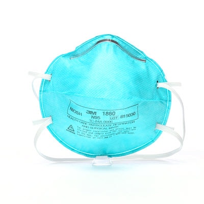 3M 1860 1860S N95 Dust Mask Particles Respirator Surgical Masks 20Pcs –  Minerva Medical Supplies, Inc.