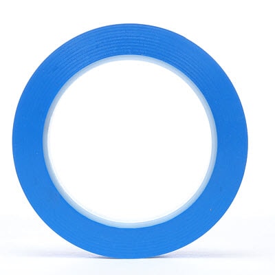 Ruban adhésif vinyle 3M™ 471, Bleu, 12.8 mm x 33 m