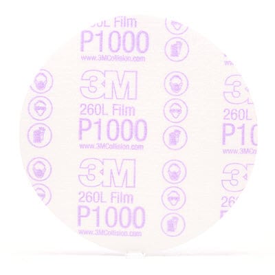 3M™ Hookit™ Finishing Film Disc, 00969, 6 in, P1000