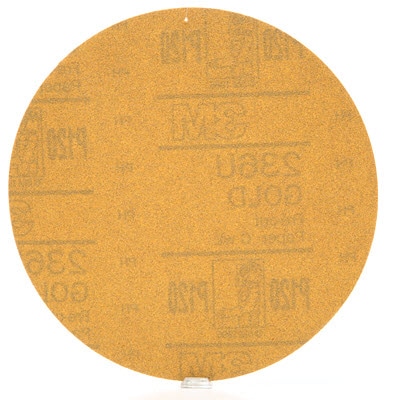 3M™ Hookit™ Gold Abrasive Disc 236U, 00981, P120, 6 in
