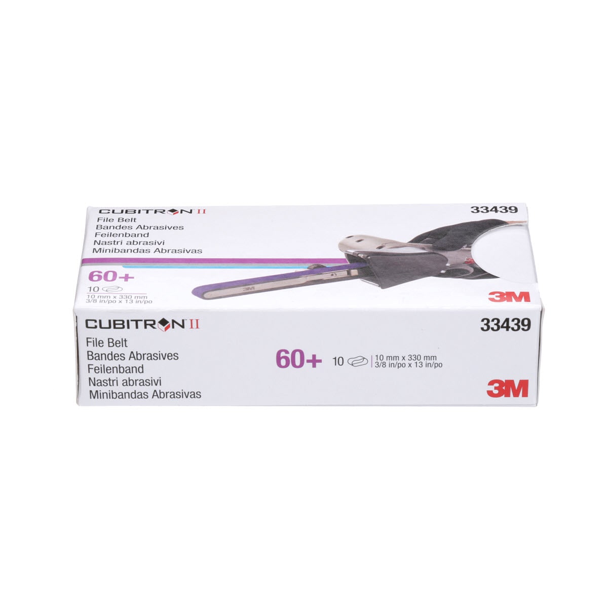 3M Cubitron II - Bandes Abrasives Grain 60+ - Pour Soudure, Métaux - Lot De 10