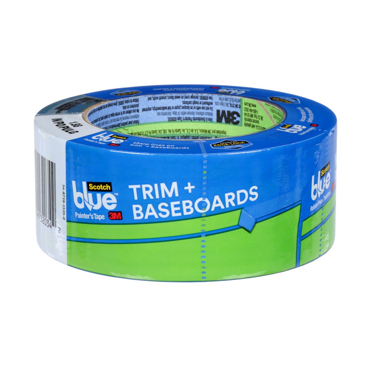 Scotchblue Trim Baseboards Painter S Tape 2093el 48ecg