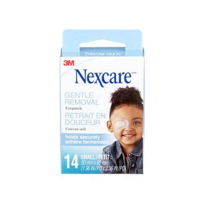 Nexcare™ Gentle Removal Eye Patch KRJ-14-CA, Small, 14/Pack | 3M