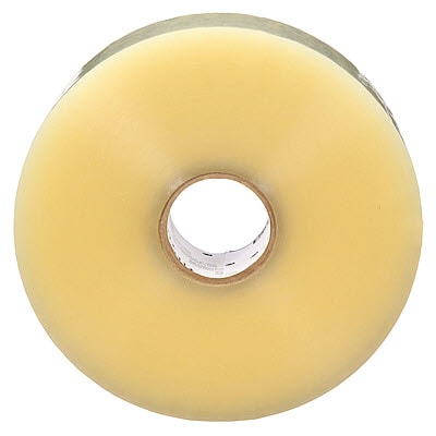 A roll of Scotch® High Tack Box Sealing Tape 311+, Clear, 72 mm x 914 m