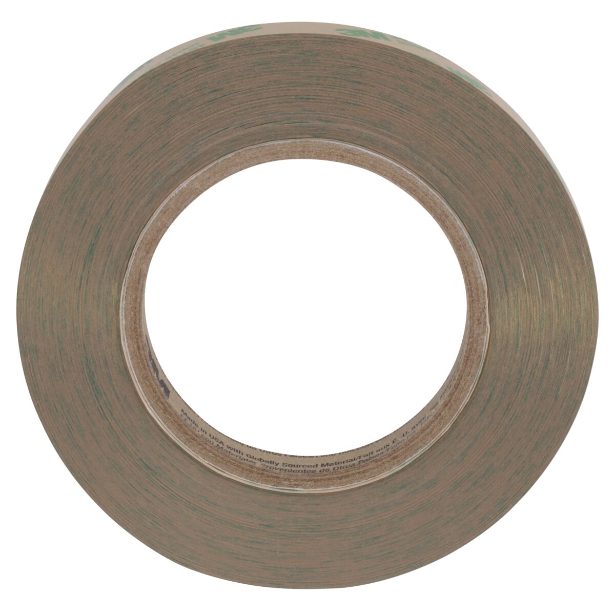 3M Adhesive Transfer Tape 467MP, Clear, 1/2 in x 60 yd, 2 mil