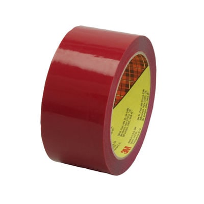Scotch(R) Box Sealing Tape 373 Red