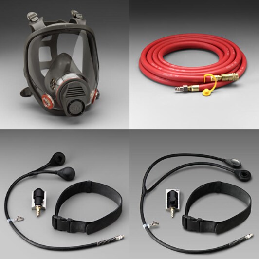 6800 Facepiece, SA-1000LP Kit, W-3020 Hose