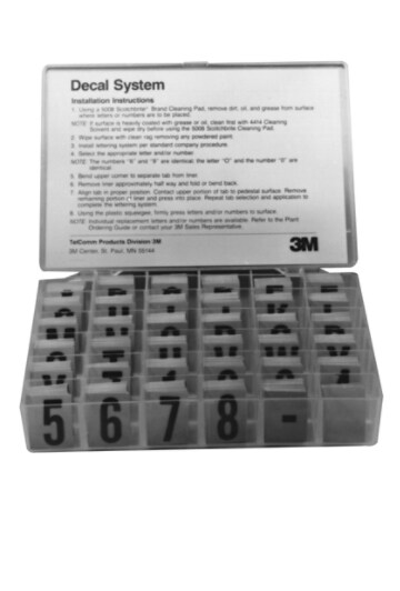 Scotchlite 5005 Reflective Lettering System