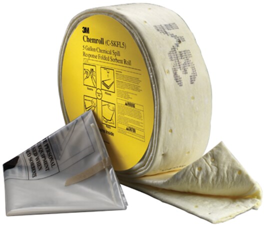 3M(TM) Chemical Sorbent Folded Spill Kit MMM07175-1