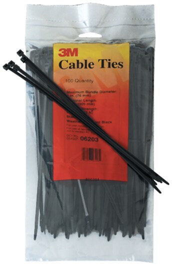 3M(TM) Standard Weather Resistant Cable Tie 06203