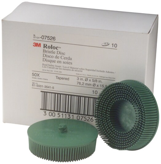 Scotch-Brite(TM) Roloc(TM) Bristle Discs 07526