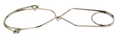 Manuclave 6 inch Spring Loaded Stainless Wire Hook 0252