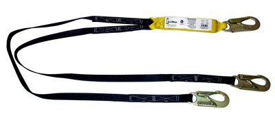 Double 6Ft Shock Web Lanyard, 209550