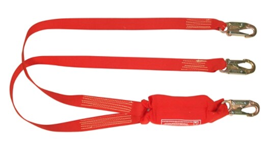 6 ft Shock Absorb Dual Leg Saturn Powerstop Lanyard 3531-D