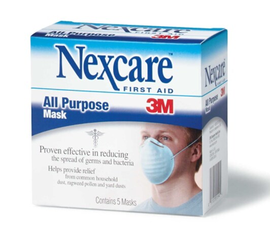 Nexcare(TM) All Purpose Mask, 5-count