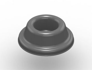 3M(TM) Bumpon(TM) SJxx32 Grey