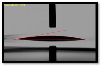 Hydrophilic  Water Drop
