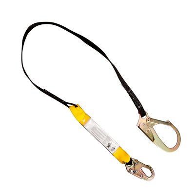 Energy Absorbing Lanyard 209512-0241, 6ft with rebar hook
