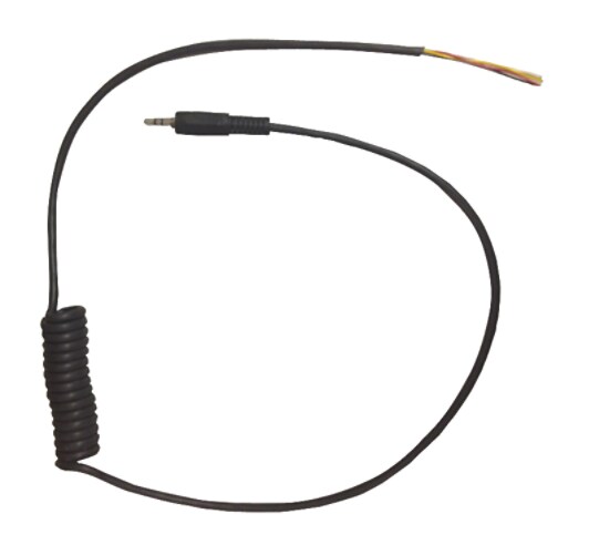 3M(TM) Peltor(TM) 3.5mm Threaded Plug/Curly Cable TA950869A