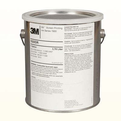 3M(TM) Screen Print Dirt Resistant Gloss Clear 1920DR, 1 gallon