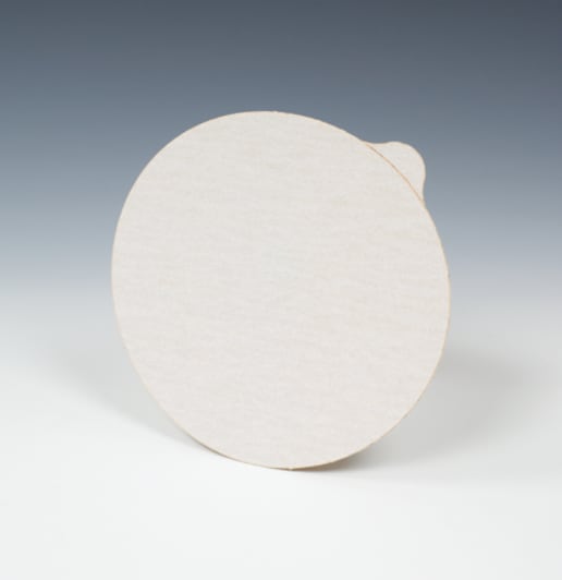 3M(TM) NX PSA Paper Disc with Tabbed Liner, 5" or 6" Diameter