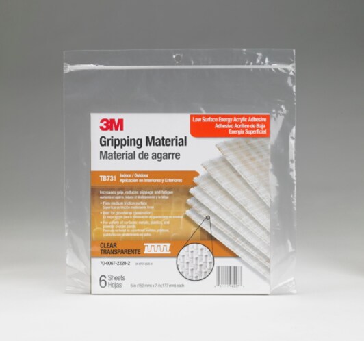3M(TM) Gripping Material, Trial Bag TB731 Sheet