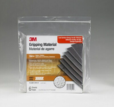 3M(TM) Gripping Material, Trial Bag TB614 Sheet