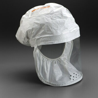 Head Cover BE-12-50, White, Regular, Tychem QC
