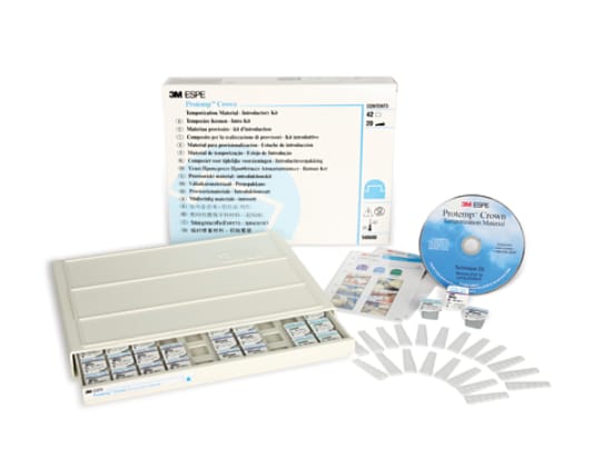 Protemp Crown Temporization Material Intro Kit, 50600