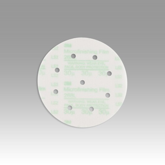 3M(TM) Hookit(TM) MFF T-D D/F Disc 268L, 6x1/4 8 Holes 30 Mic