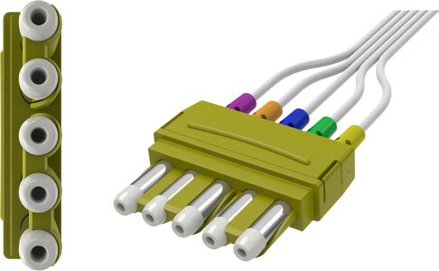 Yokemate LeadWire System, 5-Lead Disposable VLeads SRC YMDLW5SVM