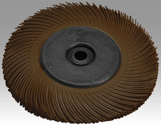 Scotch-Brite(TM) Radial Bristle Brush, 6x1/2x1 in 36 w-Adapter