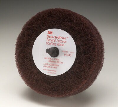 Scotch-Brite(R) General Purpose Wheel 4 in PN 07443