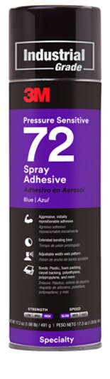 3M(TM) Blue 72 Spray Adhesive Aerosol Can