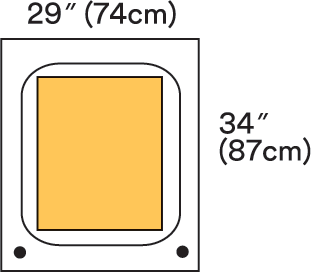 Extra Lg Pouch with Ioban 2 Incise Film Clr Plastic Illus 6659